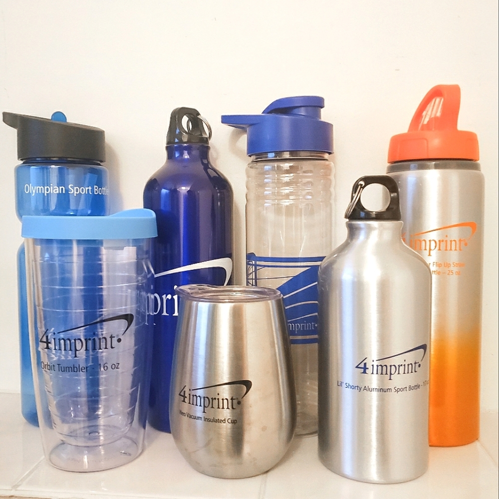 Set of 8 Water Bottles